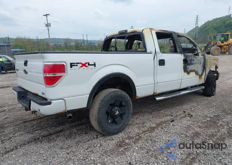 2010 Ford F-150 Fx4 from USA, damaged, VIN 1FTFW1EV5AFD23977